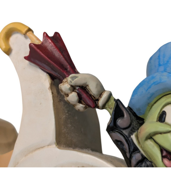 Jim Shore Disney Traditions Wish Word Plaque Jiminy Cricket 4032892 Rare HTF - Picture 8 of 13